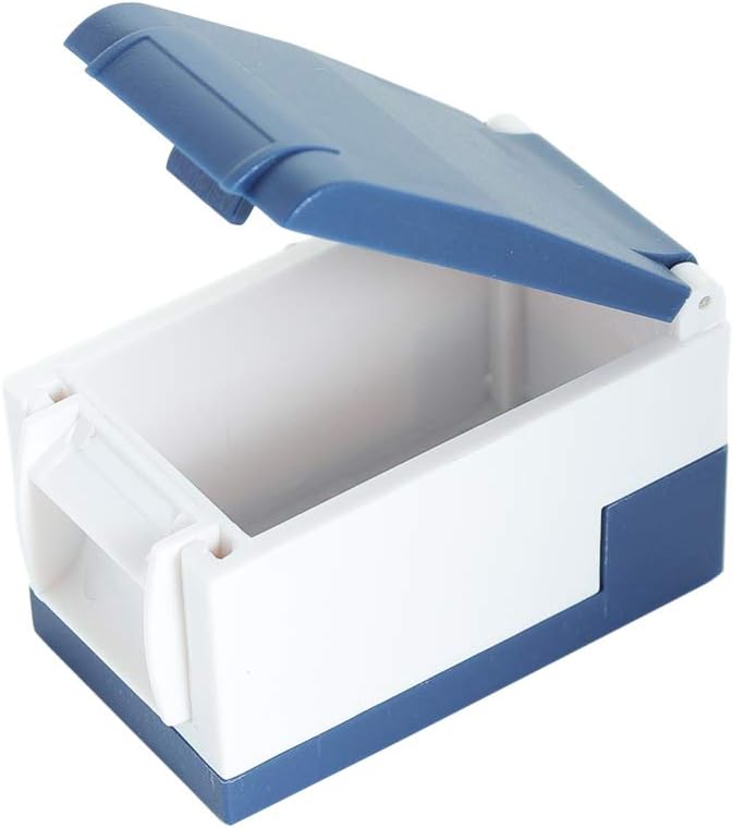 5PS Plastic RC Mini Tool Set/Fishing Box/Medical Chest/Refrigerator/Fuel Tank/Tool Case Compatible with traxxas TRX4 Axial SCX10 1/10 1/8 RC Crawler Climbing Car Simulation Decoration-Black