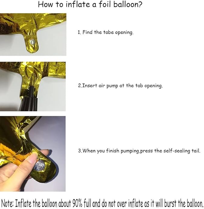 GOER Gold Foil Balloons Number 8,Huge Number Balloons for 8th 18th 28th 38th 48th Birthday Party Supplies Anniversary Decorations (3 pcs,42 inch,32 inch,16inch)