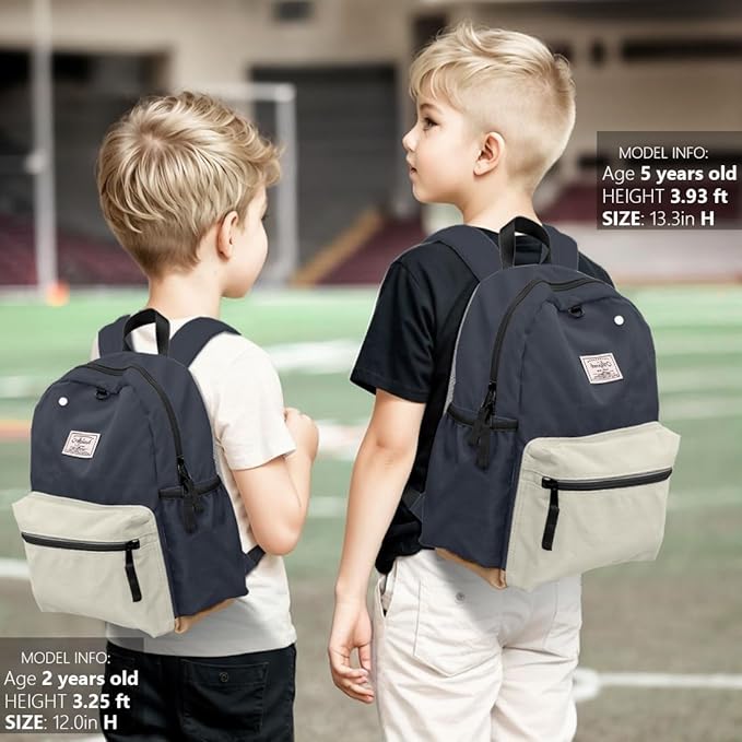 Toddler Backpack for Toddlers 1-2: Baby kids Backpack for daycare Boys Girls Not fit Folder
