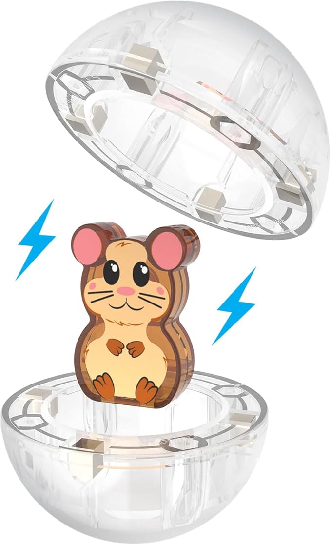 MAGNA-TILES Hamster Ball 13-Piece Magnetic Construction Set, The Original Magnetic Building Brand
