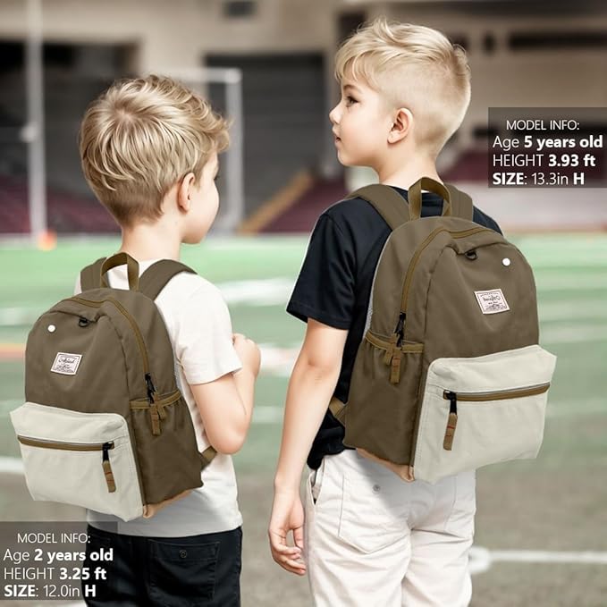 Toddler Backpack for Toddlers 1-2: Baby kids Backpack for daycare Boys Girls Not fit Folder