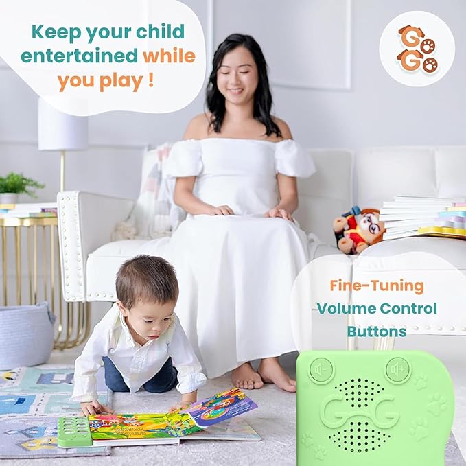GO GO Creative Activity Nursery Rhymes: Nursery Rhyme Books, Sound Book, 10 Songs, Talking Books for Toddlers 1-3, Music Books for Toddlers 1-3, Interactive Books for 1 Year Old, Baby Music Book
