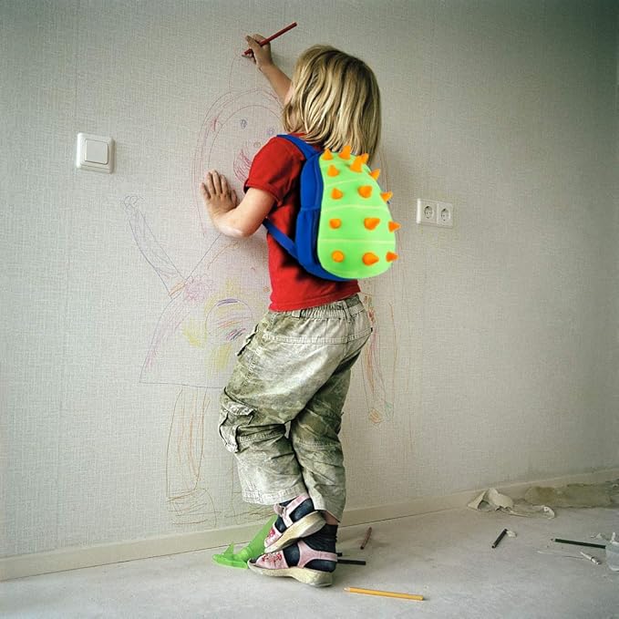 JiePai Dinosaur Toddler Backpack Waterproof 3D Cartoon Kids Backpack for Boys