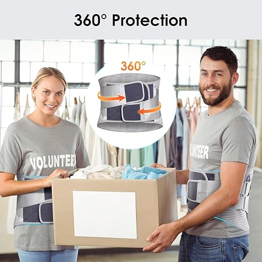 Elastic Abdominal Binder Lower Waist Support Belt, Post Surgery Postpartum Belly Band Wrap Back Support Belt Stomach Compression Wrap Waist Recovery for Men and Women (XXX-Large)