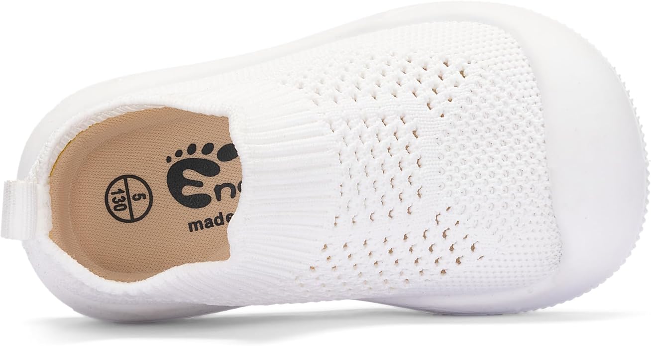 Engtoy Baby Shoes & Socks - Non-Slip Breathable Slippers with Soft Rubber Sole - Baby Boys & Girls Slip On Sneakers