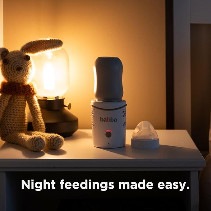 Babba Baby Bottle Cooler and Warmer - Both refrigerates and Fast Warming, Breast Milk Storage, Travel-Friendly and Portable, Smart app-Control, Perfect Temperature