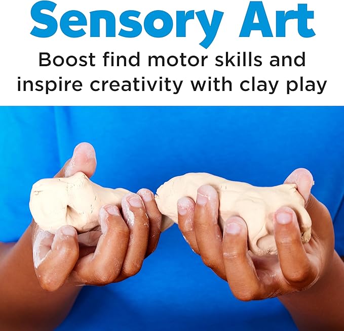 Faber-Castell Pottery Studio - Complete Pottery Wheel and Painting Kit for Beginners, 3 lbs of Sculpting Clay and Tools (Ages 8+)