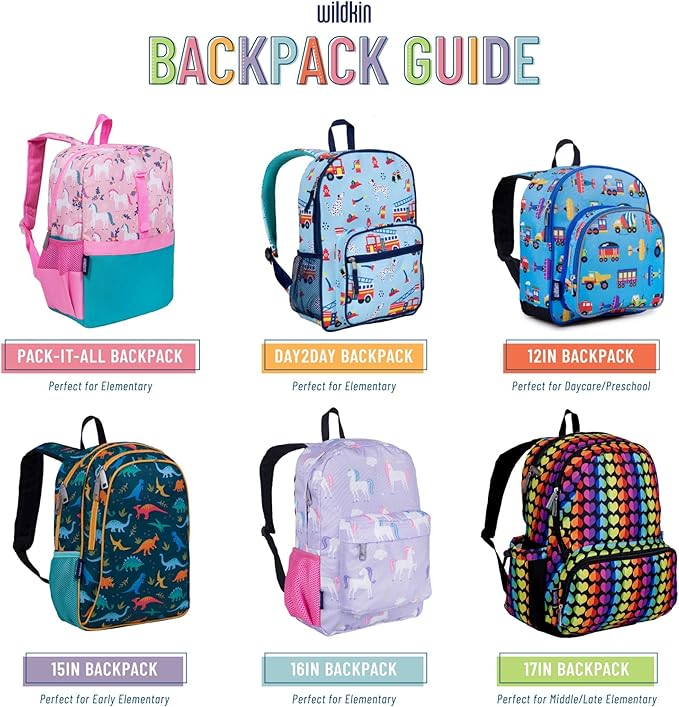 Wildkin ECO rPET Kids Backpack – Recycled, Padded, Adjustable for School & Travel – Black Camo