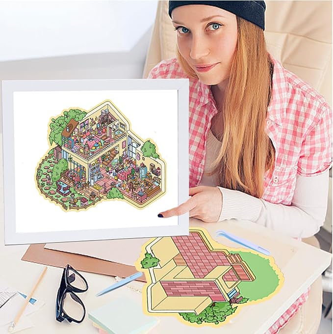 DIY 3D Sticker Scene,Jumbo-Large Sisters Party, Reusable Sticker, Cute Sets for Free Combination, Waterproof for Anywhere, Crafts Party Favors Birthday Gift