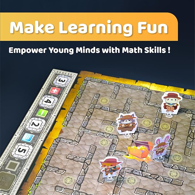 iCore Math Games for Kids, Adults Stress Relief ADHD Math Toys, Smart Learning, Multiplication, Division, Addition, and Subtraction.