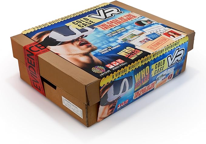 Cold Case VR - The Case of The Fatal Follower - Immersive VR Murder Mystery Party Game - 1 to 6 Players - for Ages 14 and Up