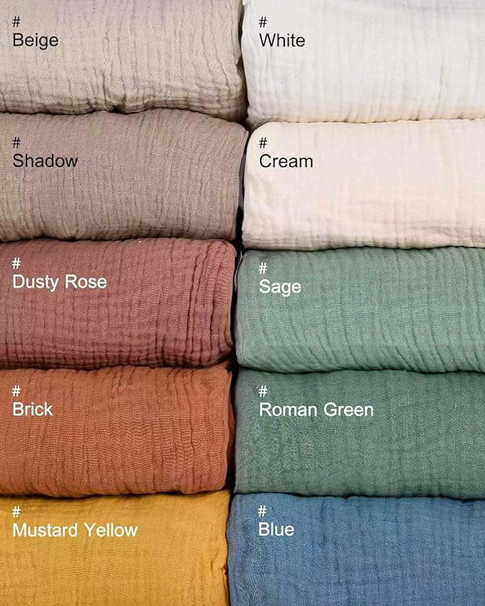 Bassinet Sheet for Baby Boy and Girl 2 Pack, Fitted Sheets for Rectangle, Oval, Hourglass Bassinet Mattress, Muslin Moses Basket Sheets with Neutral Style (Beige & Cream)