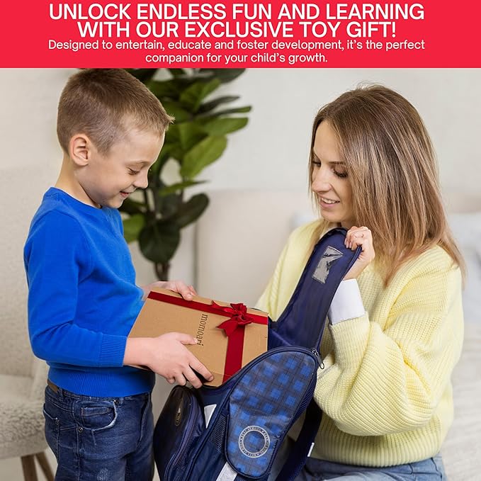 Alphabet Number Early Math Wooden Building Blocks Set - 86 Blocks in 6 Shapes with Wooden Storage Tray. Preschool Montessori Kids Toys. Stacking Learning Toys for Toddlers. Age 3 Years +