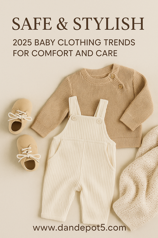 👕 Safe & Stylish: 2025 Baby Clothing Trends for Comfort and Care