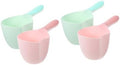 Cabilock 4pcs Plastic Water Ladle and Bath Scoop Set by cabilock