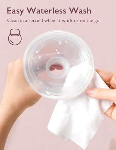 Momcozy Breast Pump Wipes for Parts Cleaning On-The-Go, Flash Clean - Image 4