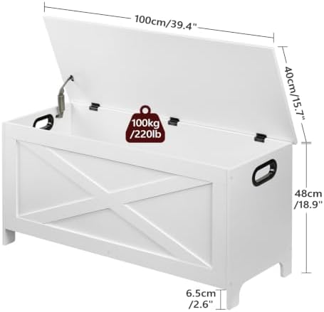 MAHANCRIS 39.4" Storage Chest - Image 3