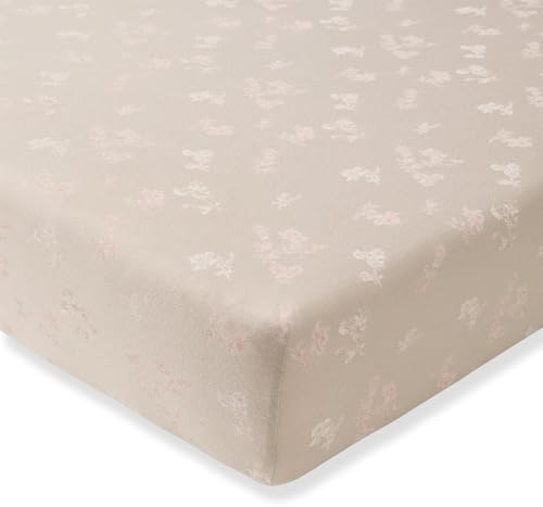Burt's Bees Baby Organic Cotton Fitted Crib Sheet, Unisex Baby Beddings by BurtsBeesBaby
