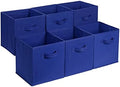 Amazon Basics Collapsible Fabric Storage Bins, Cube Organizer by AmazonBasics