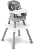 Jeep Milestone 6-in-1 Convertible High Chair by Delta Children, Light Grey by DeltaChildren