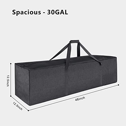 TOPDesign 1-Pack 46 Inch Extra Large Zippered Duffel Bag - Image 2