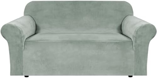 H.VERSAILTEX Stretch Velvet Loveseat Covers by HVERSAILTEX