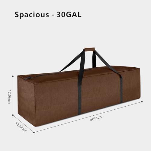 TOPDesign 1-Pack 46 Inch Extra Large Zippered Duffel Bag - Image 2