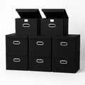 8-Pack Large Collapsible Storage Bins by SEVENDOME