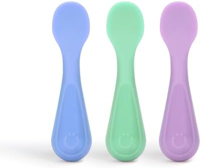 Ubbi Silicone Baby Training Spoons by Unknown