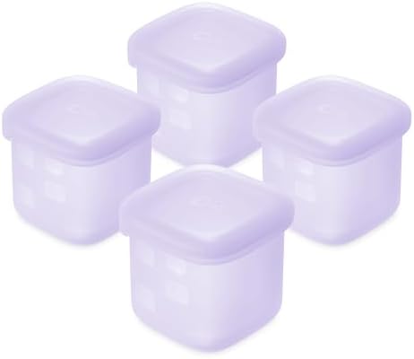 Olababy Silicone Baby Food Storage Containers 4pk by Olababy