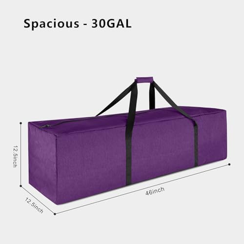 TOPDesign 3-Pack 46 Inch Extra Large Zippered Duffel Bag - Image 2