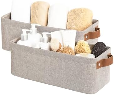 StorageWorks Narrow Storage Bins, Long Baskets by StorageWorks