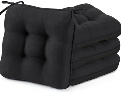 BETU Chair Cushions for Dining Chairs, 3.5" Thick Kitchen Table Chair Pads by BETU