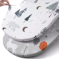 Stretch Fitted Bassinet Sheet Set BROLEX 2 Pack Cradle Sheets by BROLEX