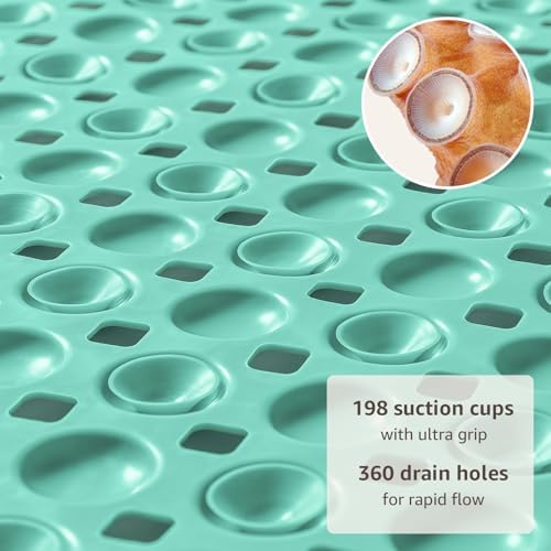 OTHWAY Bath Tub Shower Mat Non Slip, Bathtub Floor Liner Mats - Image 3