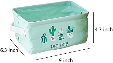 KRLIFCSL Storage Bins Foldable Cactus Storage Basket - Image 2