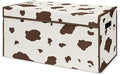 Sweet Jojo Designs Wild West Cow Print Boy Small Fabric Toy Bin Storage Box by SweetJojoDesigns