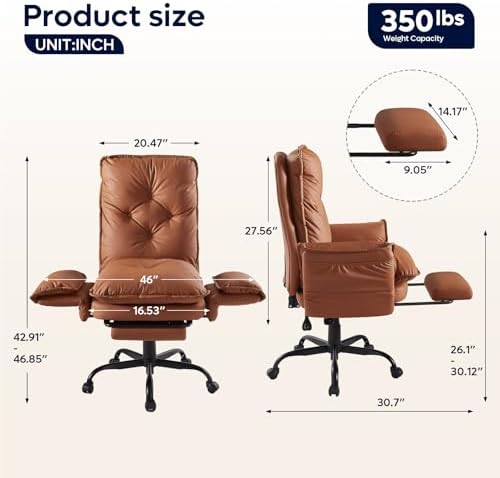 Bestier High Back Executive Chair - Image 2