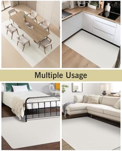 Soft Plastic Floor Mat for Under Dining Table - Image 6