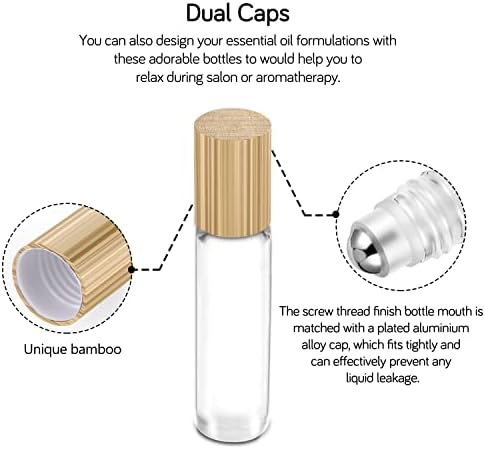 Essential Oil Roller Bottles 10ml Roller Balls - Image 2