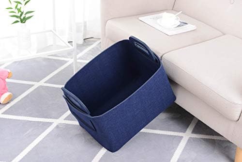 Storage Basket Felt Storage Bin Collapsible& Convenient Box Organizer - Image 2