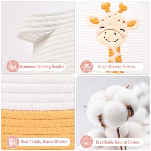 Large Baby Laundry Basket, Laundry Hamper - Image 5