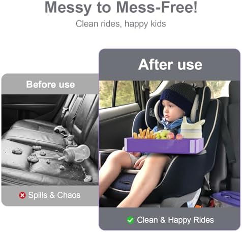 Car Seat Tray for Kids Toddlers Travel - Image 5