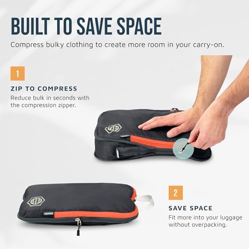 TRIPPED Travel Gear Compression Packing Cubes - Image 5