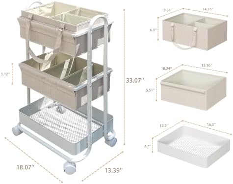 2In1 Baby Diaper Caddy Organizer - Image 2