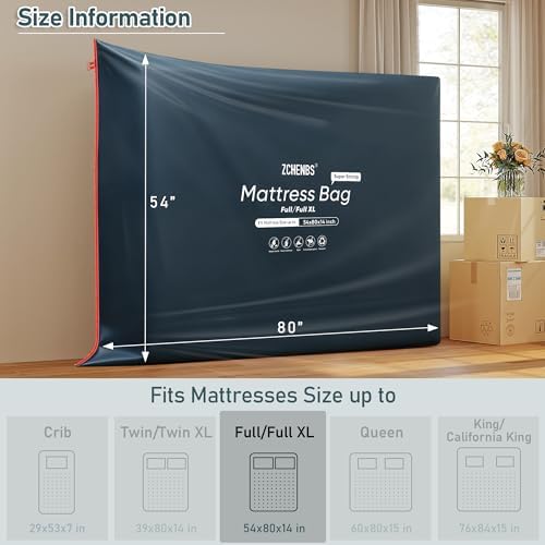 ZCHENBS® - 2 PK Full/Full XL Mattress Bags - Image 4