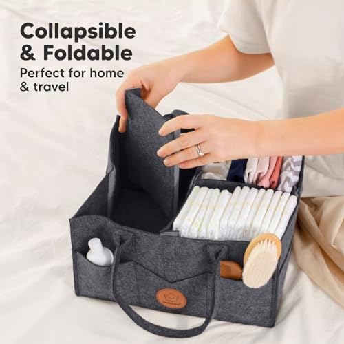 KeaBabies Baby Diaper Caddy Organizer - Image 5