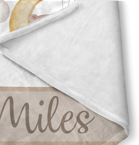 Custom Crib Bedding Set for Boys Gifts Moon Bear Design Color02 - Image 6