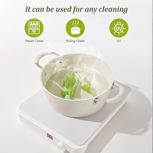 Travel Baby Bottle Cleaner Kit, 6-in-1 Brush Set - Image 6