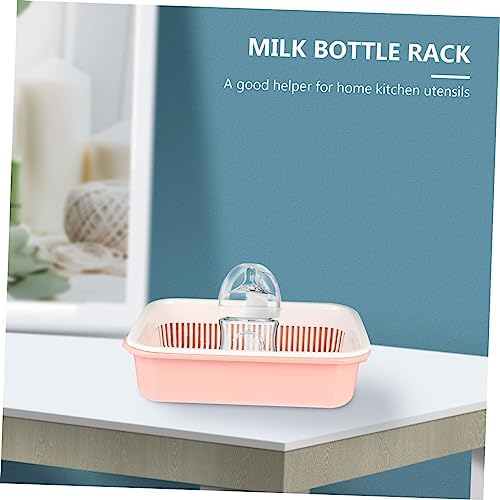 Luxshiny Infant Bottle Drying Rack Tableware Storage Basket - Image 3